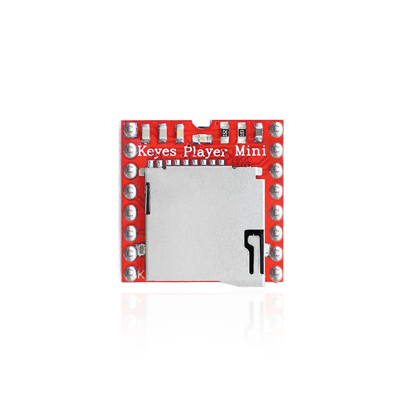 Aokin Mini MP3 Speler Module TF Kaart U Disk Mini MP3 Speler Audio Voice Module Board Voor Arduino DFPlay Min board