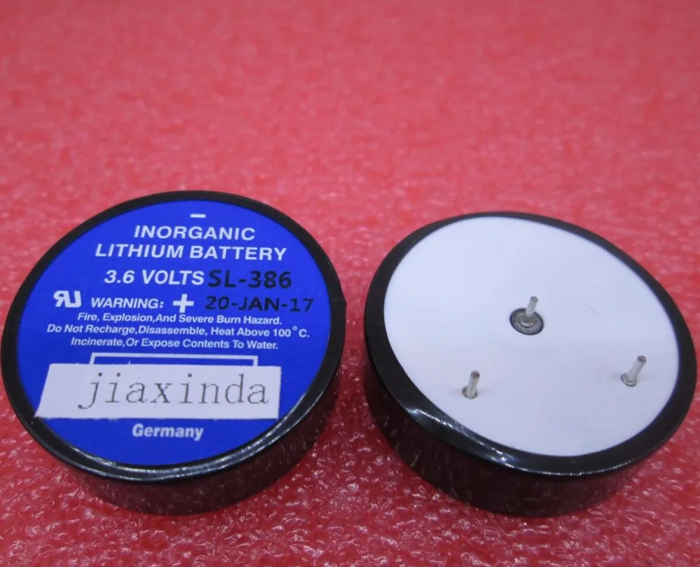 

HOT NEW SL-386 SL386 386 3.6V 1/6D 1700mAh Buckle type lithium battery 2pcs/lot