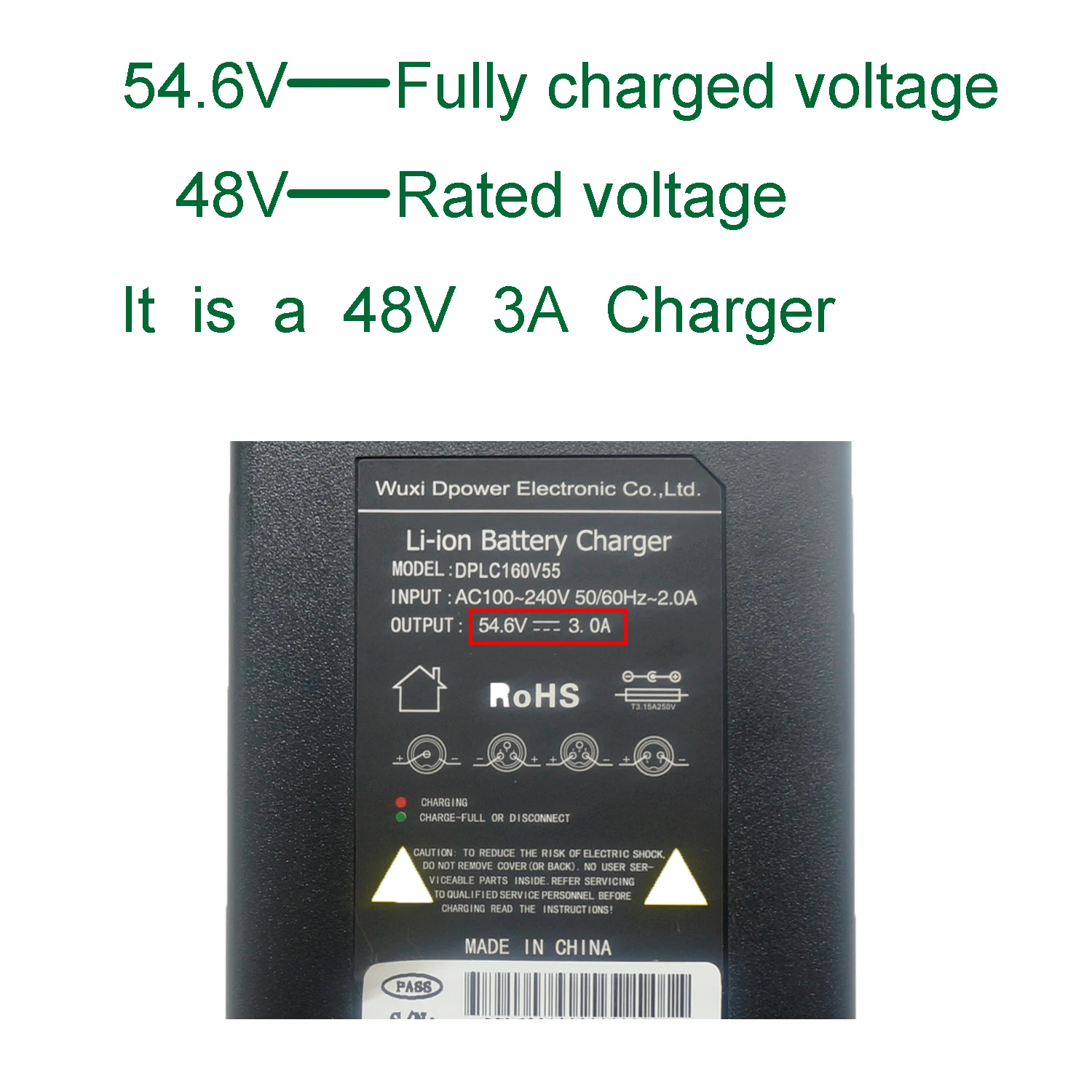 D Power Charger Output 36V 48V 2A 3A AU UK EU US Stable High Quality Li-ion Battery Charger Ebike Battery Charger