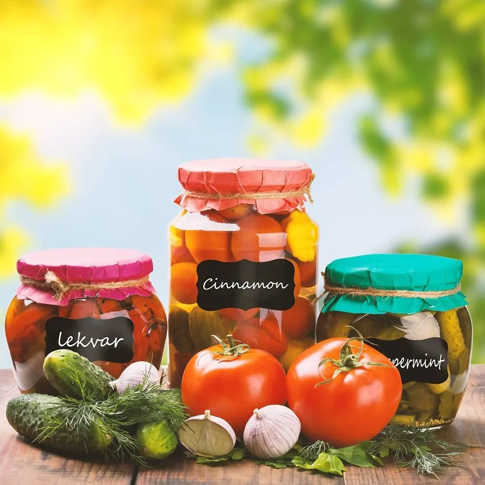 Chalkboard Labels 80 Premium Reusable Chalk Stickers for Jars