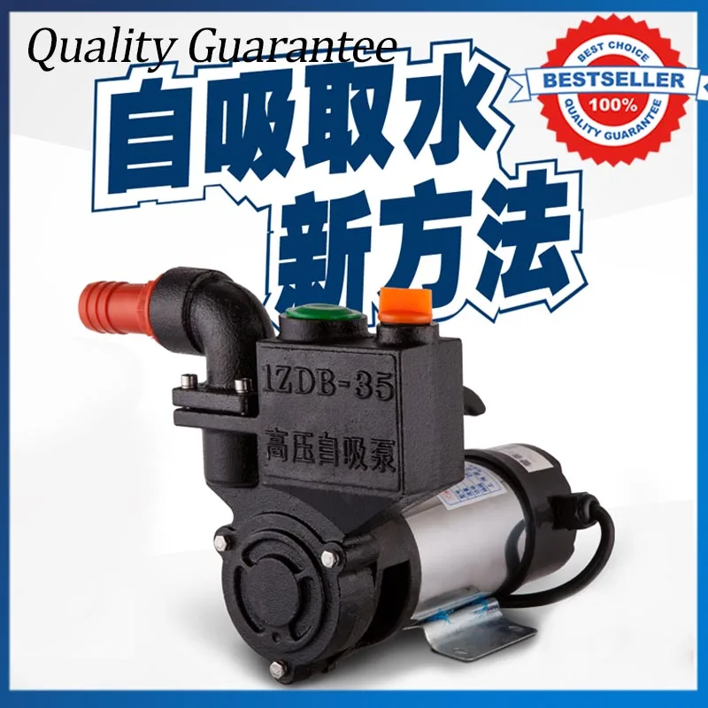 

DC Electric Water Pump Cast Iron Portable Self-priming Pump