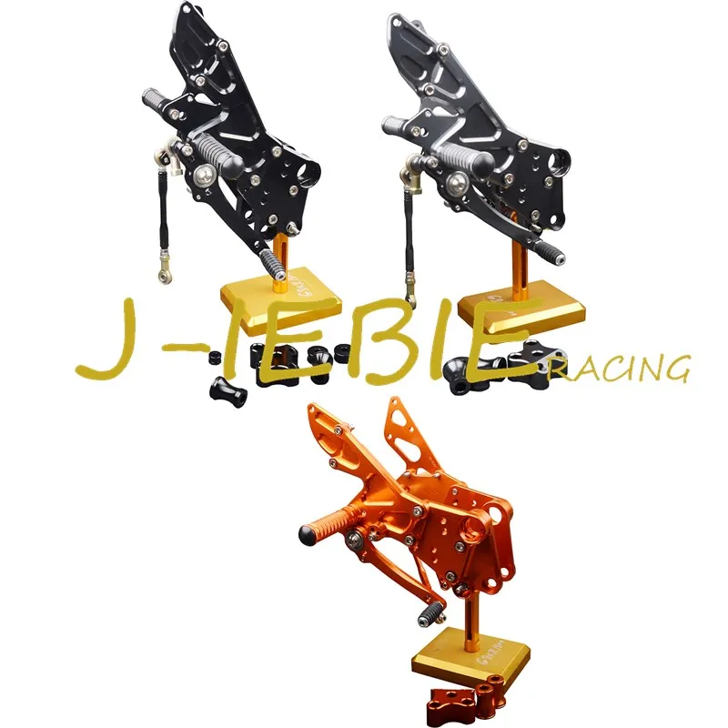 CNC Racing Rearset Adjustable Rear Sets Foot pegs Fit For KTM DUKE 125 200 390 2012 2013 2014 2015 2016