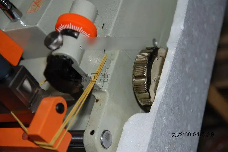 Wenxing 100-G1 key cutting machine 2 Clamp Double head key machine Free DHL shipping