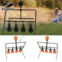 5-Ring Metal Targets Standing Shooting Training Egg Targets，for .177 & .22 cabliber air gun shooting practise