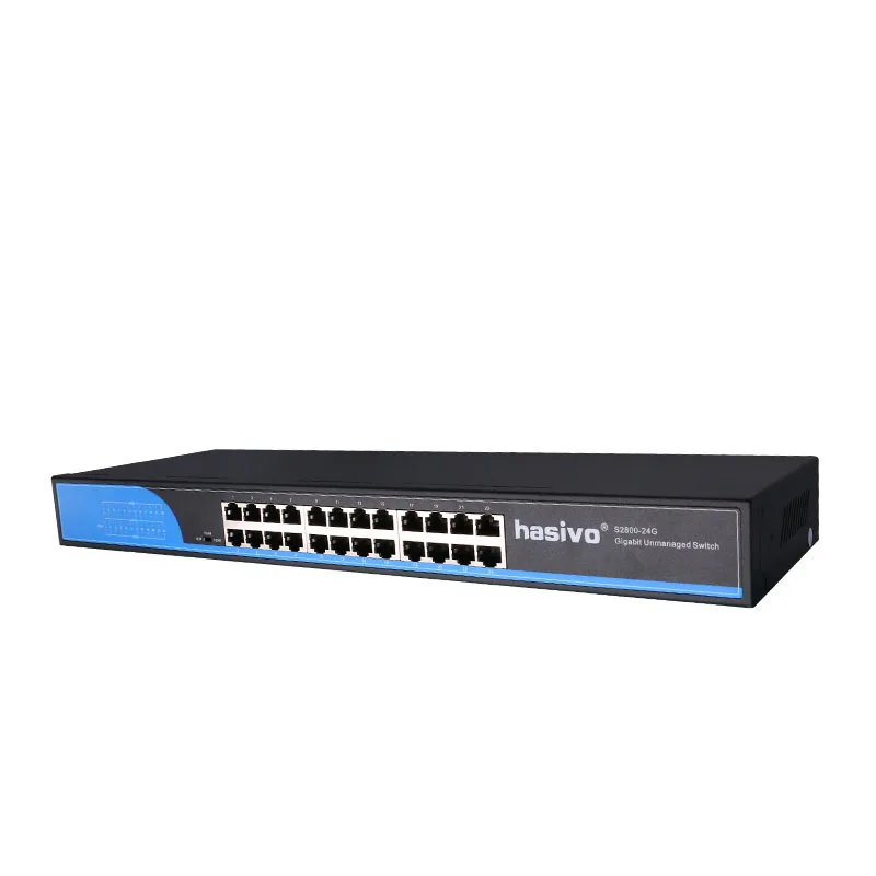 24 RJ45 Port Network Ethernet Switch 10/100/1000Mbps Ethernet Switch Gigabit switch for ip camera
