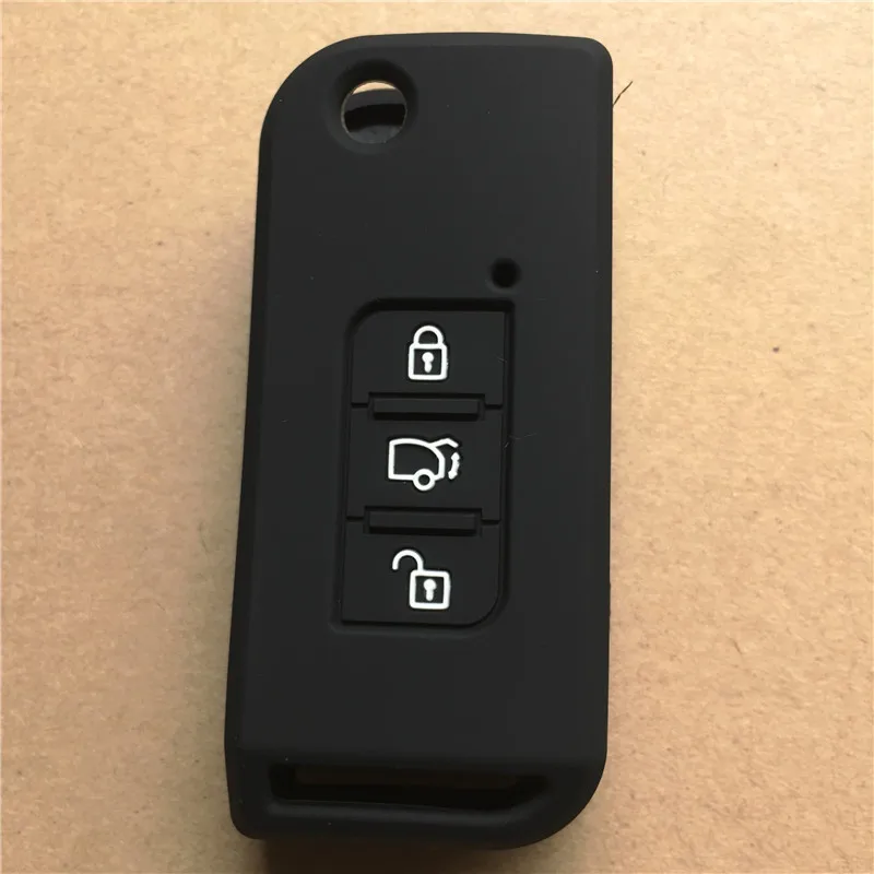 3 BUTTON Silicone key Case Cover  for MAHINDRA key  case cover