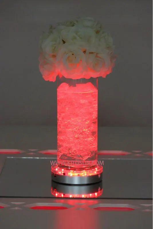 Remote Control Battery Operated Vase Ligth Base