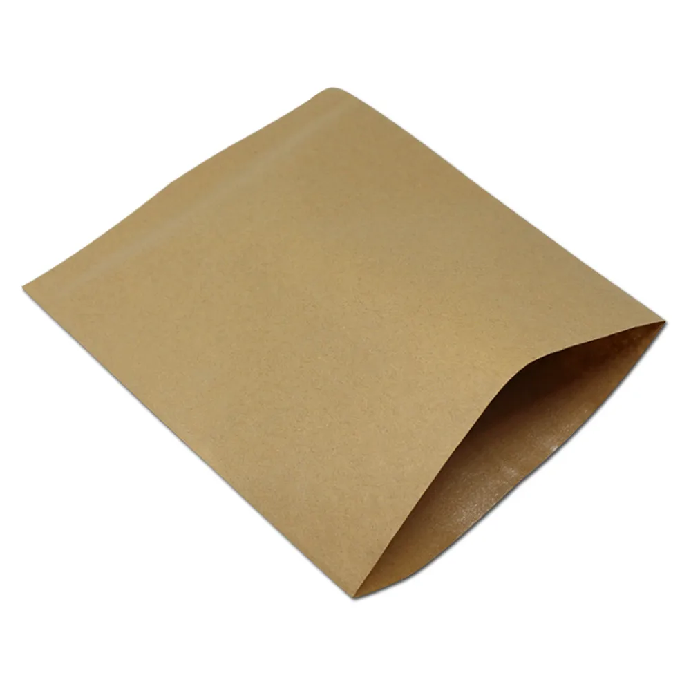 

1000 pcs Oil Proof Kraft Paper Bags Oilproof Donut Sandwich Biscuit Packing Pouch Grease Proof Pastry Baking Products Organizers