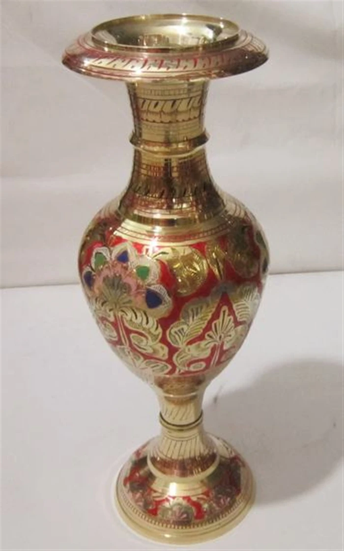 India antique vase crafts copper vase ornaments