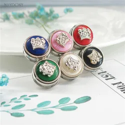 XT172  12pcs Fashion Solid magnet Brooch Pin Muslim for Scarf Elegant Trendy Style for Women Crown Strong Magnetic Hijab Magnet