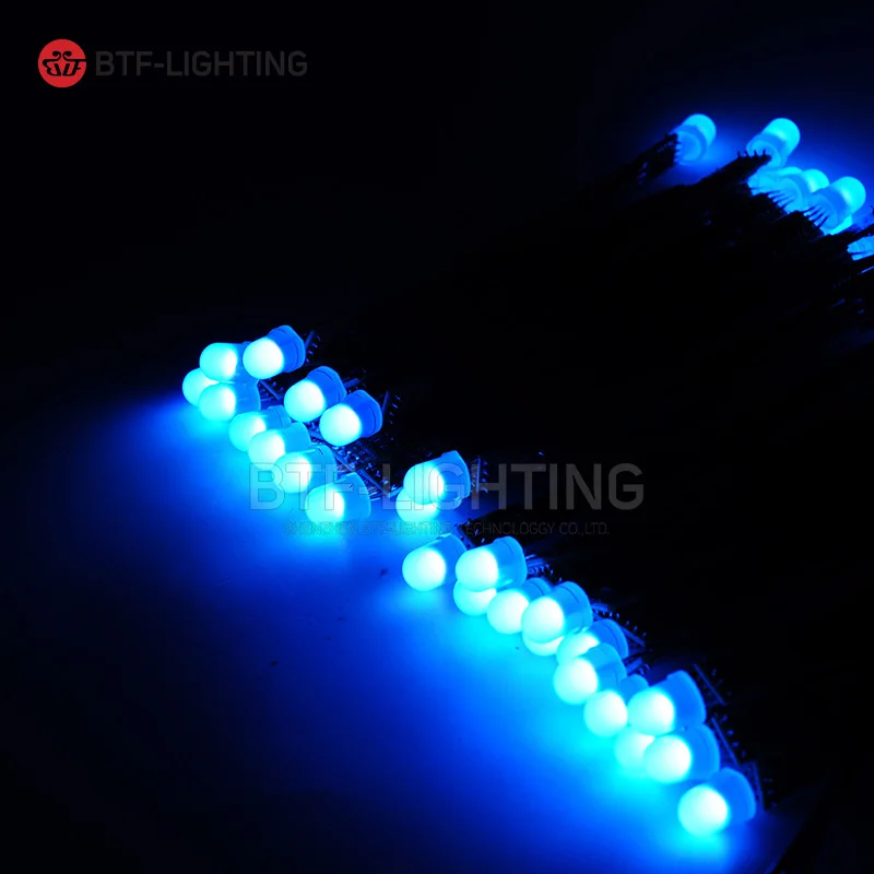 Imagem -06 - Luz Não Impermeável do Módulo Led Pixel String Endereçável Ws2811 Dc5v dc 12v 50 Pcs mm 2811