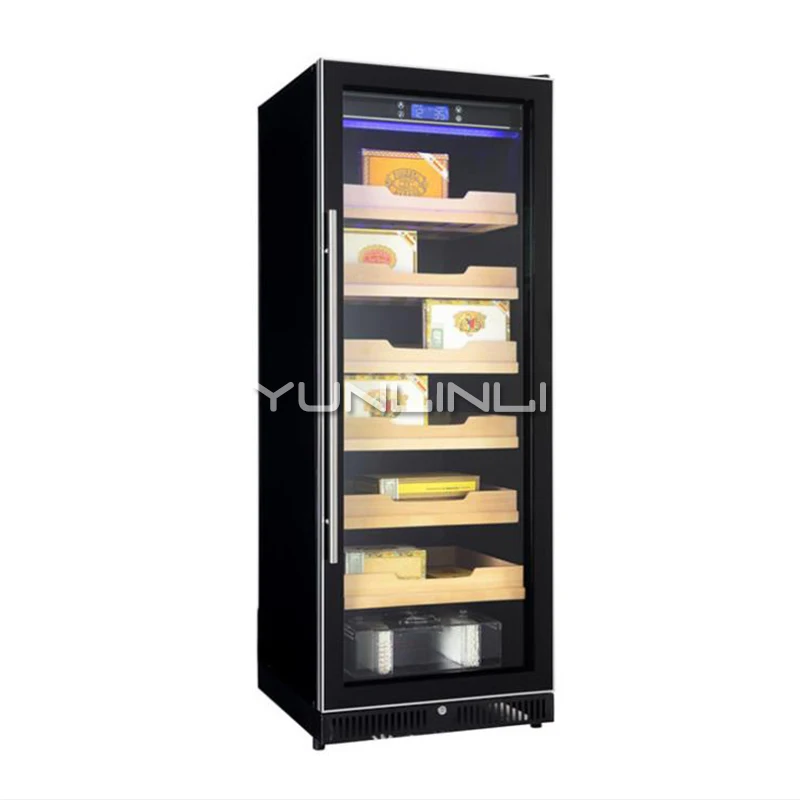 Constant Temperature And Humidity Single Door Cigar Cabinet Single Temperature Intelligent Display Cigar Cabinet 6 Level  20