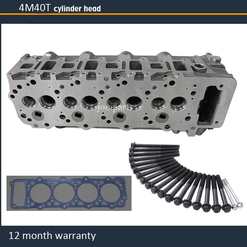 4M40 Cylinder head for Mitsubishi Pajero GLX Montero GLX  Canter 2835cc 2.8D 1994-  ME202621 with bolt gasket