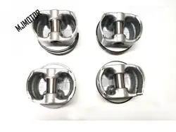 (4pcs/set) Pistons Rings and pins for Chinese SAIC ROEWE 550 MG6 750 1.8T engine Auto car motor parts LFPS0010B