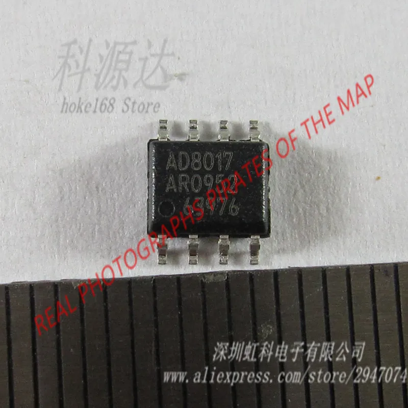 الأصلي AD8017ARZ SOP-8 AD8017 AD8017AR ، في الأوراق المالية ، 5 قطعة