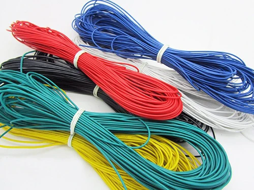 5meter Red+5meter Black Silicon Wire 24AWG Heatproof Soft Silicone Silica Gel Wire Cable Free shipping