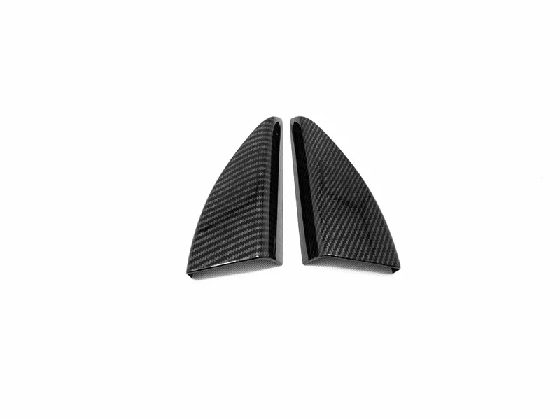 

For Hyundai Tucson 2015-2017 2019 ABS Chrome Carbon Front A Pillar Rear Side Window Triangle Speaker Cover Trim Car Accessories