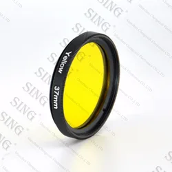 Yellow 30 37 40.5 43 46 49 Full Color Colour Camera Lens Lenses Filter 30mm 37mm 40.5mm 43mm 46mm 49mm For All DSLR Camera