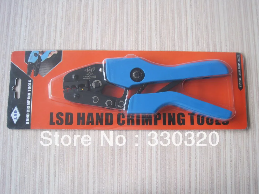 Ferramenta de crimpagem manual (para conectores de cabo pré-isolados, terminais, conector)