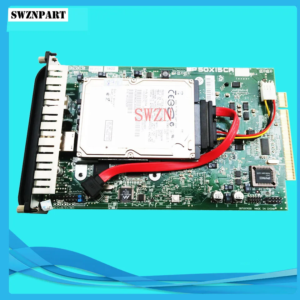 Imagem -01 - Placa do Formatter do Assy de Pca Placa Mainboard para hp T610 T1100 T1100ps Q668360193 Q6683-67023 Q6683-67030 com 160gb Hdd Alta fw