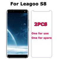 2PCS For Leagoo S8 Tempered Glass 9H High Quality Protective Film Explosion-proof Screen Protector For Leagoo S8 Glass