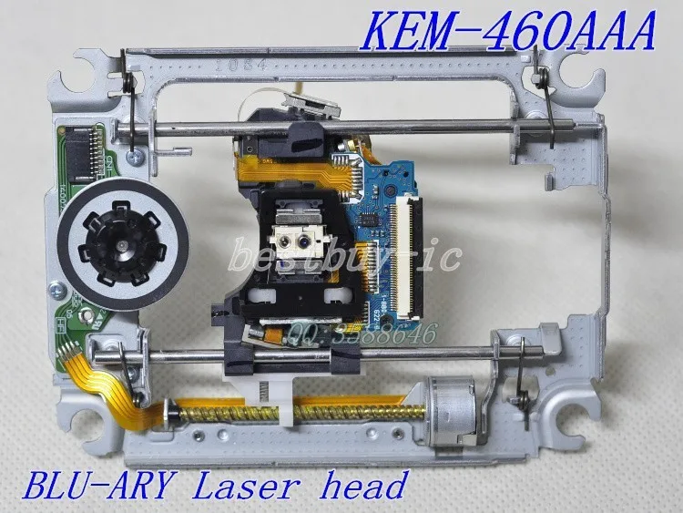 Pieza de repuesto de reparación para PS3, KEM-460AAA, KEM460AAA, KEM 460AAA, lente láser con cubierta para consola S o ny Playstation 3