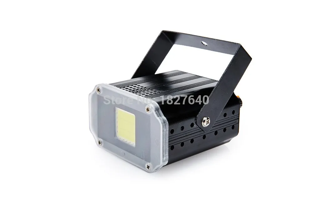 Auto Mode Sound Activated Flash rate adjustable stage DJ Disco strobe light sound voice music control stroboscope