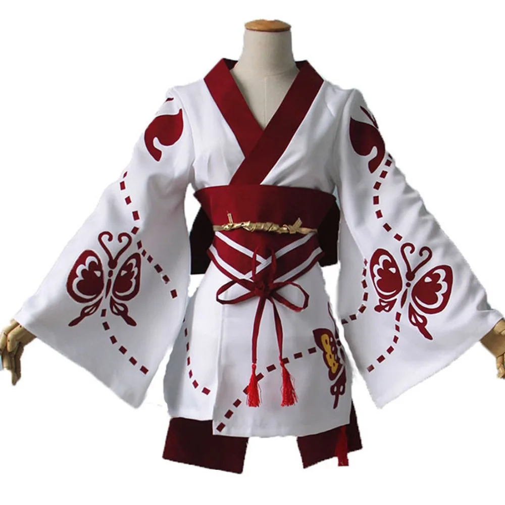 

2018 FINAL FANTASY XIV Hewlan Kimono Yukata Cosplay Costume Halloween Outfit Custom-made