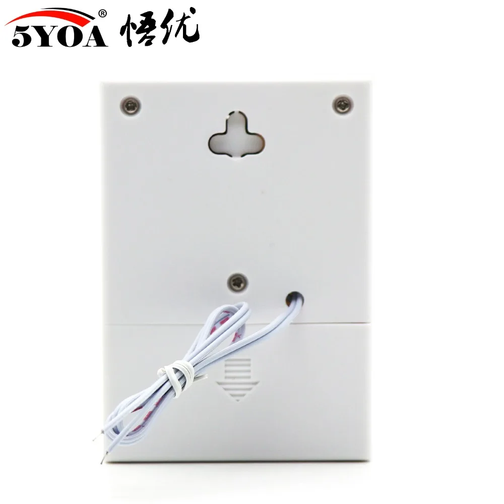 Doorbell Electronic Wire Door Bell Ding-Dong Dry Battery or Connect to 12V Two Types