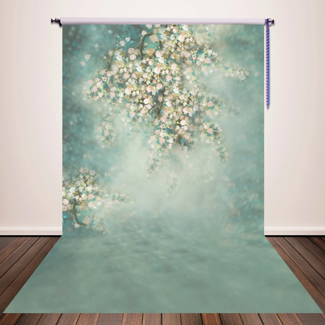 خلفيات للتصوير الفوتوغرافي صور خلفية صور خلفيات للصور استوديو كابينة تصوير الطابق الخشب الربيع الزهور الخضراء الفينيل حيلة