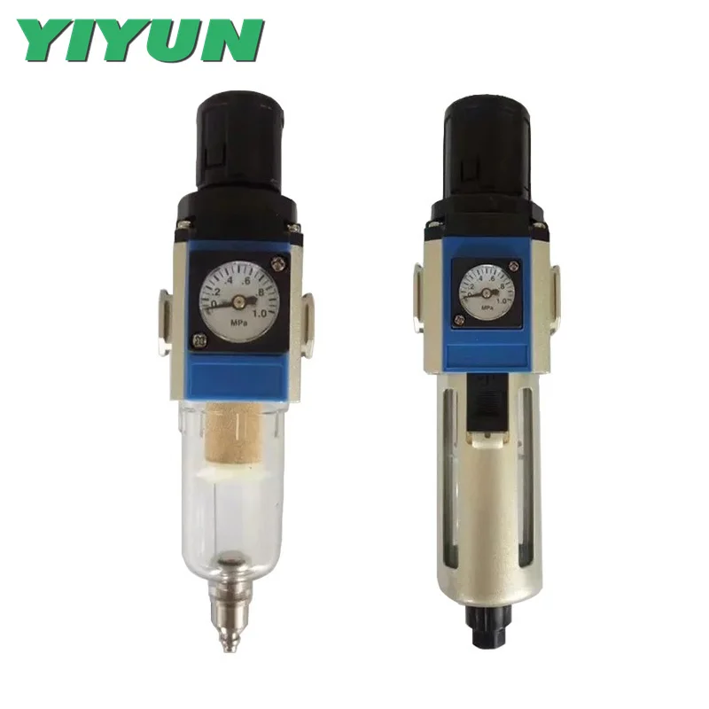 

Фильтр-регулятор давления для систем подготовки воздуха YIYUN серии GFR (GFR2000-06, GFR2000-08, GFR3000-08, GFR3000-10, GFR3000-15)