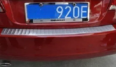 

Higher star stainless steel car Rear bumper decorative plate,protection plate for CRUZE 2009-2013