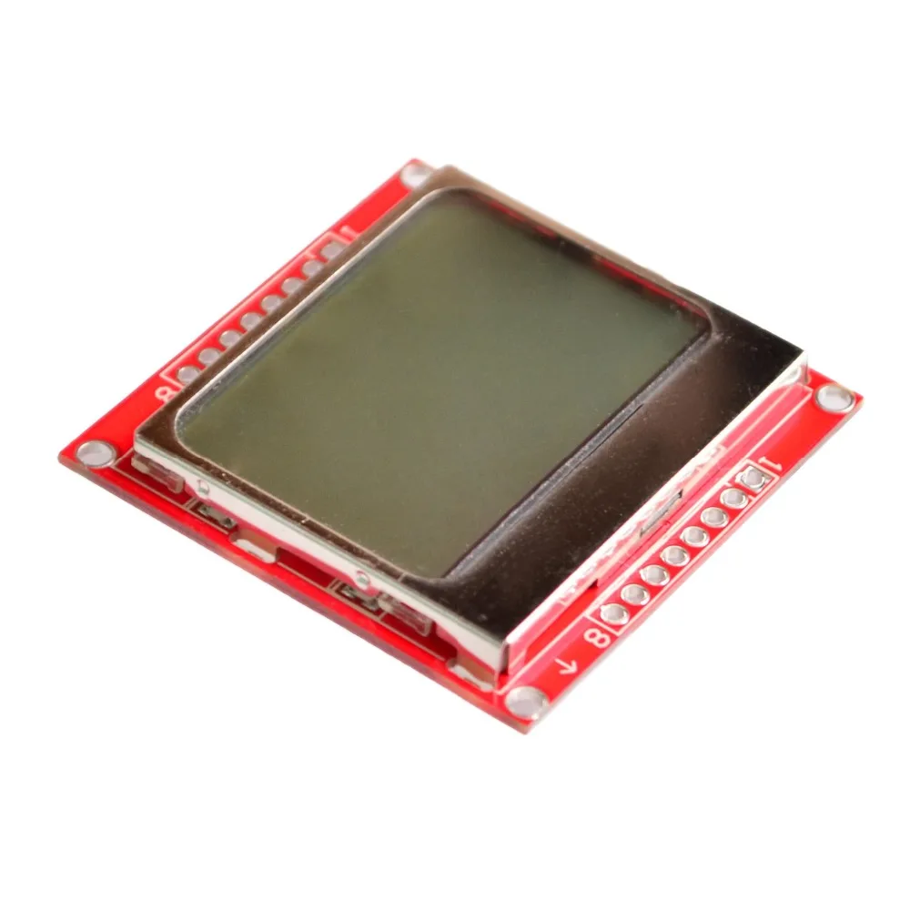 Smart Electronics LCD Module Display Monitor White backlight adapter PCB 84*48 84x84 Nokia 5110 Screen for Arduino