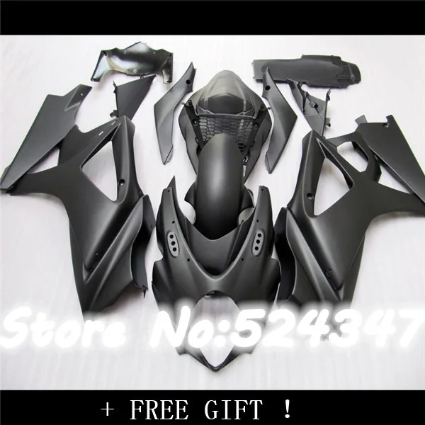 Hey-Fairing For A GSX-R1000 K7 07 08 Matt Black GSX R1000 GSXR 1000 NEW K7 07-08 GSXR1000 2007 2008 Body for SUZUKI