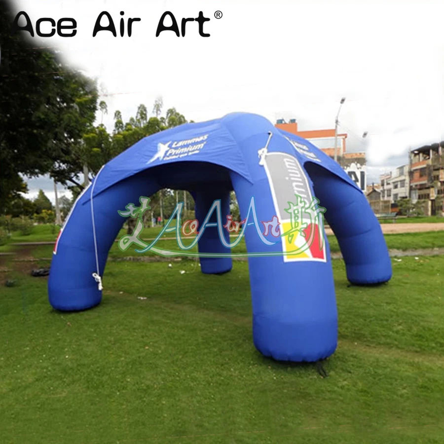 

Cheap 4m Diameter Foldable Inflatable Spider Tent Air Dome Spider Party Marquee Canopy Tent for Advertising