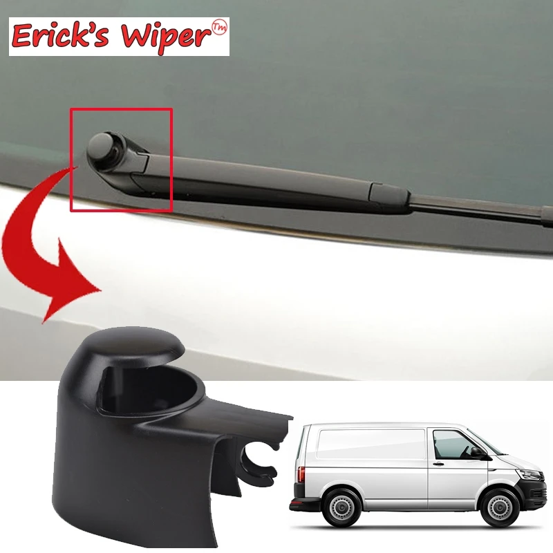 Erick's Wiper Windshield Windscreen Rear Wiper Arm Washer Cover Cap Nut For VW Transporter T5 2009 - 2016 Tailgate Nut Protector