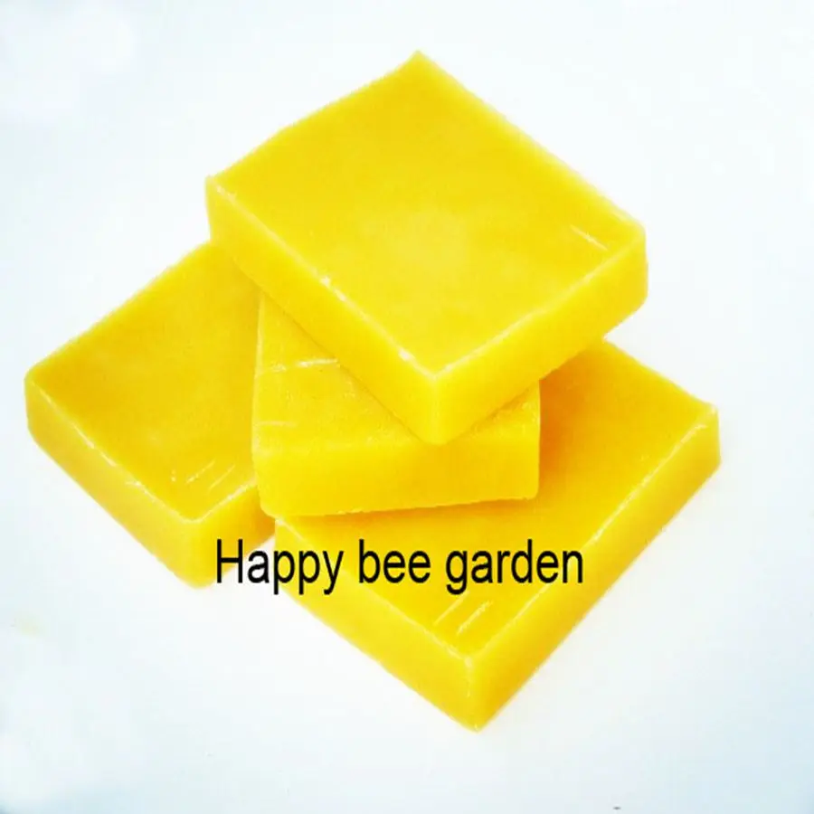 

Grade A natural pure yellow beeswax slab 1kg