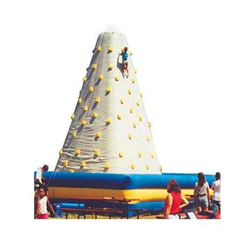 

Popular Good Quality Competative Inflatable Sport games PVC Inflatable Climb Wall with Blower