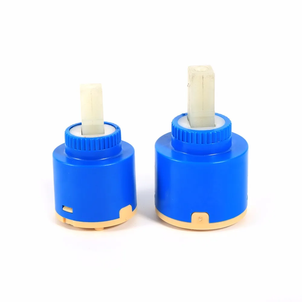 35/40mm Ceramic Disc Cartridge Faucet Disc Valve Mixing Valve Mixer For Bathroom Faucet Replace Part Tap Water Mixer