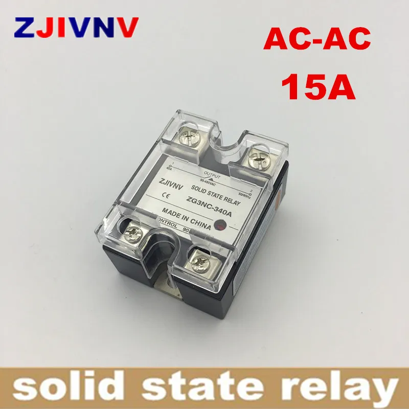 AC-AC solid state relay 15A  SSR 15AA , AC relay SSR Zero crossing type full load current ZG3NC-315A Single phase