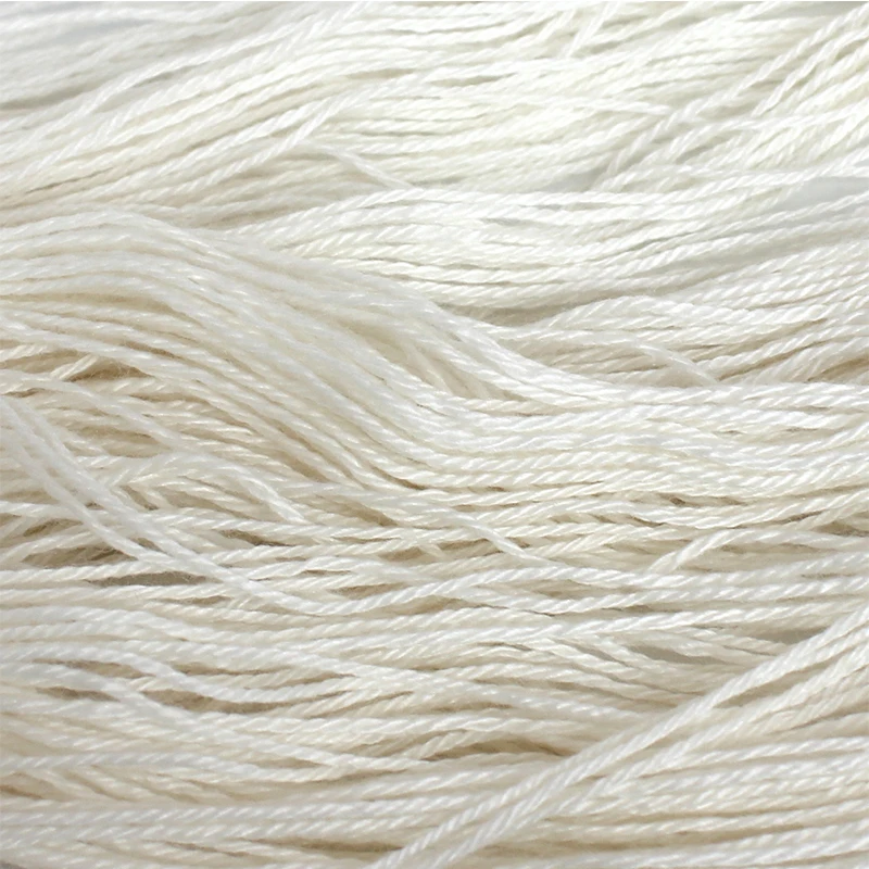 100g Bamboo Sock Yarn Wool Merino Bamboo Silk Blended Hand knitting Crochet Undyed Natural White