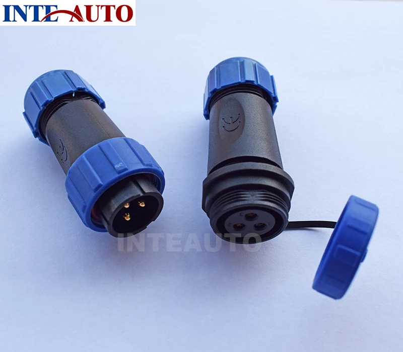 Connector, compatible SP21 series  Waterproof 3 pins High voltage connector,IP 68 watertight cable plug free receptacle