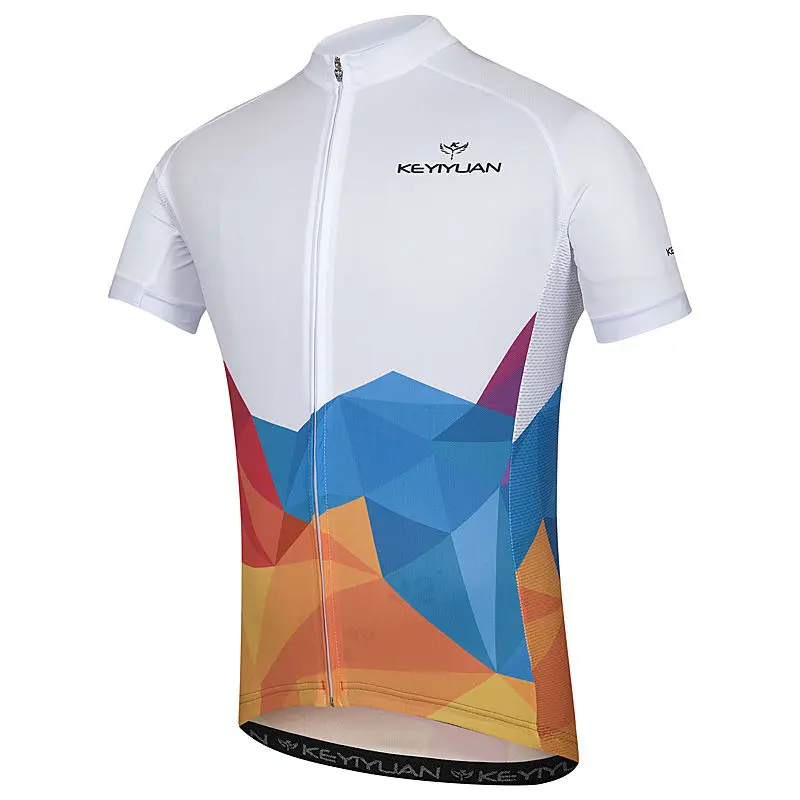 KEYIYUAN Cycling Short Sleeve Men's Tops Summer Sweatshirts Sushi Sunbathing Mountain Biking Outdoor Sportswear