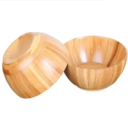 Bamboo tableware bowl spoon bamboo crafts flatware kitchen supplies bowls home gift