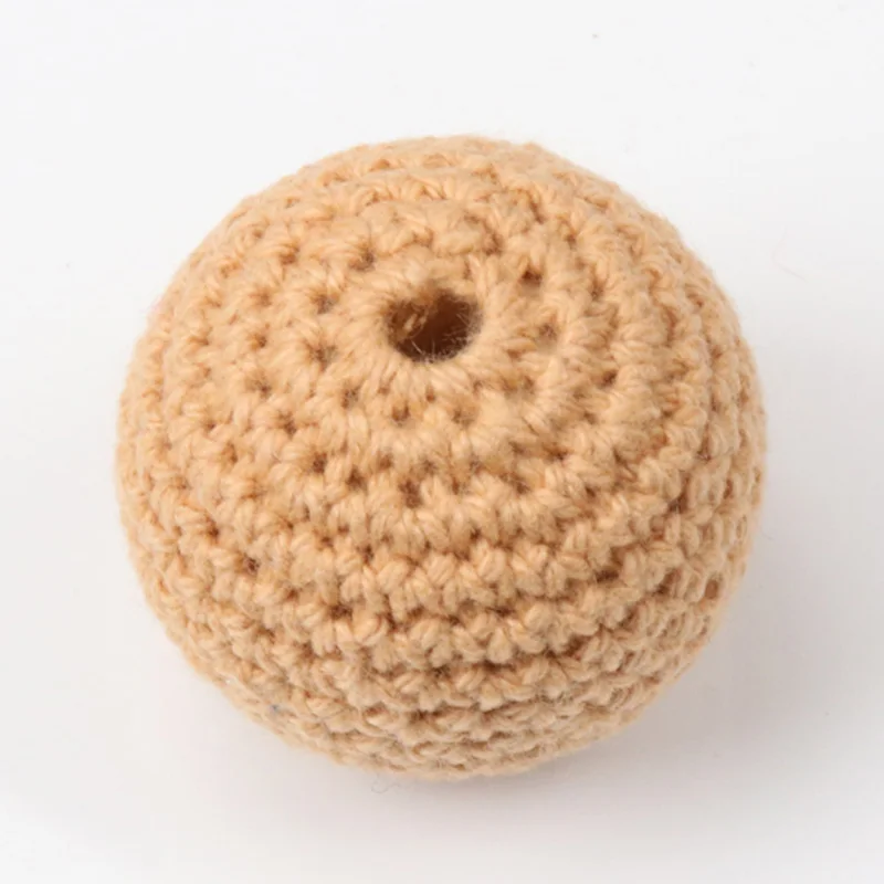 1 PCS Elegant 30mm Crochet Beads Woolen Yarn For Choose Knitted By Cotton Thread DIY Jewellery Making KL75