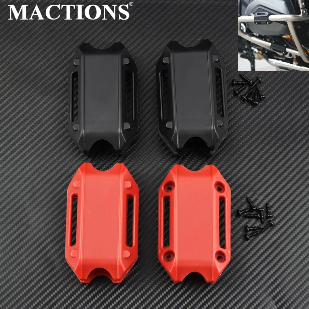 

Motorcycle Modified Engine Protection Bumper Block Decorative Accessories Black/Red For BMW R1200GS LC adv F700GS F800GS