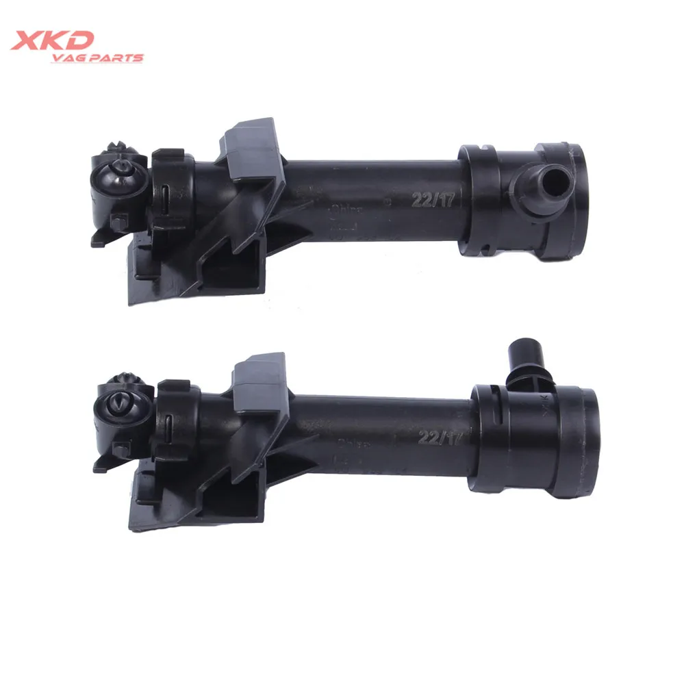 2Pcs Left and Right Headlight Washer Sprayer Nozzle Set For Audi Q3 2015   8U0955102   8U0 955 101