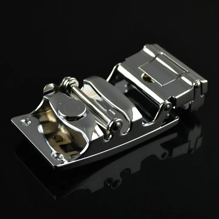 Fashion Men\'s Business Alloy Automatic Buckle Unique Men Plaque belt Buckles for 3.5cm Ratchet men Apparel Accessories LY1751