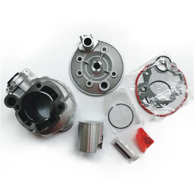 

Motorcycle Cylinder with piston kit and head AM3 AM6 TZR DT XP6 XR6 50 Zylinder Kolben CYLINDER 70 80 49mm 12mm pin 1 ring