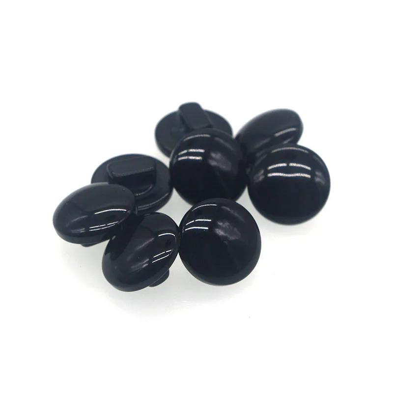 50PCs Acrylic Sewing Buttons Scrapbooking Round Shank 11mm Dia. Costura Botones Decorate bottoni botoes